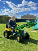 RollyJunior - John Deere pedaltraktor - Fra 3 år.