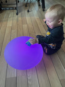 Sten-lampe med LED lys - 16 farver - Ø:40 cm - inkl fjernbetjening.