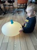 Sten-lampe med LED lys - 16 farver - Ø:40 cm - inkl fjernbetjening.