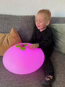 Sten-lampe med LED lys - 16 farver - Ø:40 cm - inkl fjernbetjening.