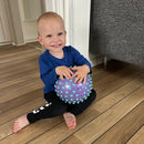 EduShape Sansebold DOT Lilla & Turkis Ø18 cm