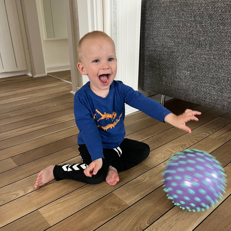 EduShape Sansebold DOT Lilla & Turkis Ø18 cm