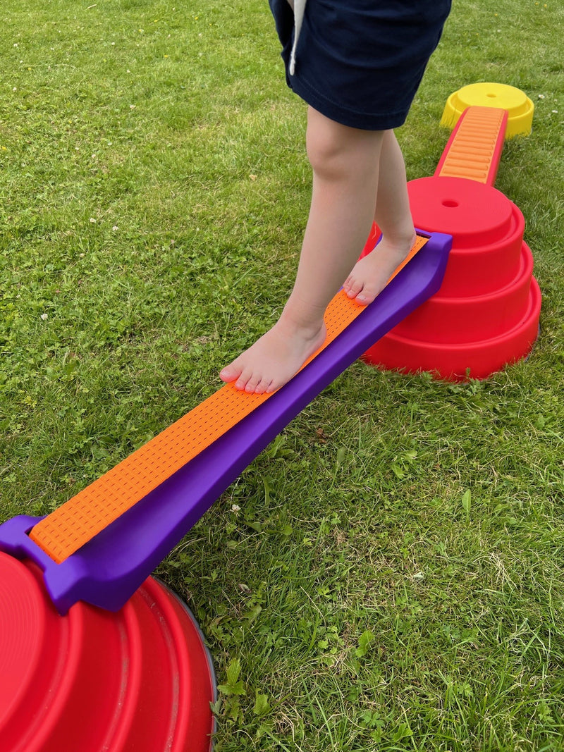 Gonge Build-N-Balance Balancetopsæt med Slack Line - H:24 cm.