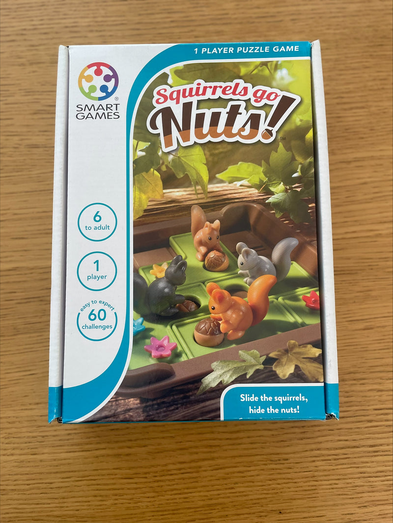 SmartGames - Squirrels Go Nuts! - Årets Børnespil 2020? - Fra 6 år