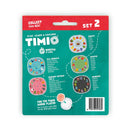 TIMIO Disksæt 2 - 8 sprog - 5 discs (DK/UK)