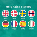 TIMIO Disksæt 2 - 8 sprog - 5 discs (DK/UK)