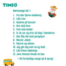 TIMIO Disksæt 1 - 8 sprog - 5 discs (DK/UK)