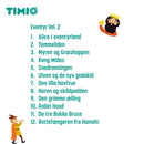 TIMIO Disksæt 4 - 8 sprog - 5 discs (DK/UK)