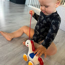 Babylegetøj - Pony Trækdyr i plast fra TOLO - Fra 1 år.