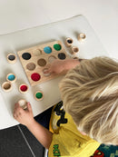 Rør & Match sensorisk følespil - 22 x 17 cm