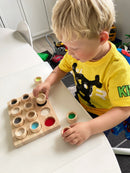 Rør & Match sensorisk følespil - 22 x 17 cm