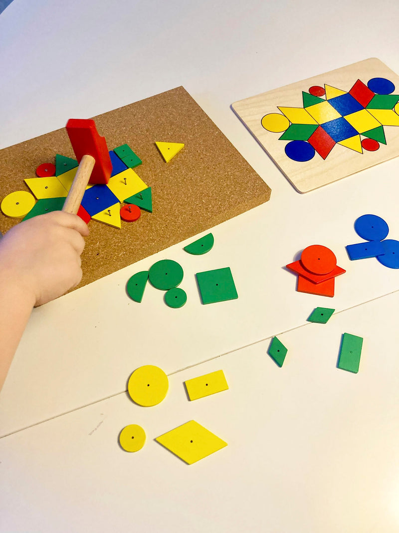 Toys For Life - Hammer Geometri Figurer! læringsspil - fra 4 år.