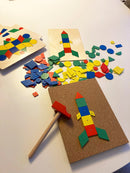 Toys For Life - Hammer Geometri Figurer! læringsspil - fra 4 år.