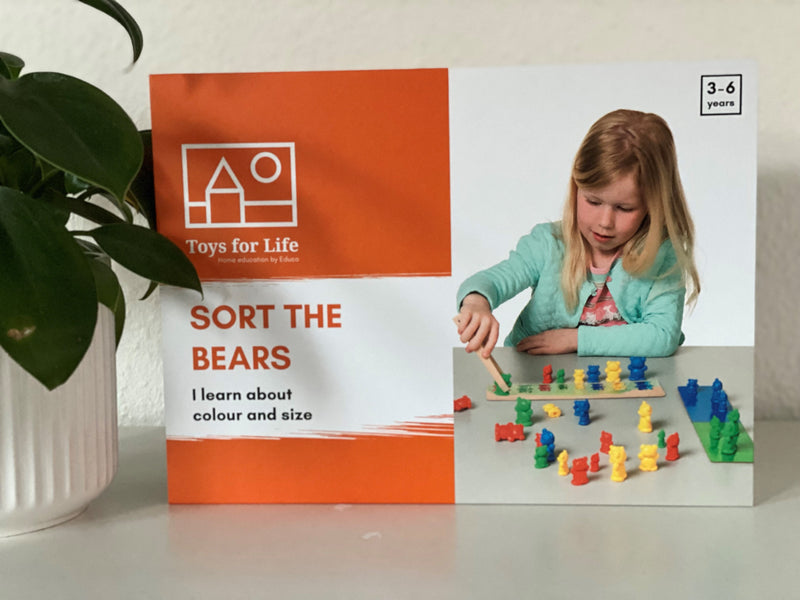 Toys For Life - Sorter Bjørnene! læringsspil - fra 3 år.