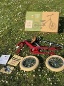 Trybike løbecykel med 3 hjul - Rød - Fra 2 år.