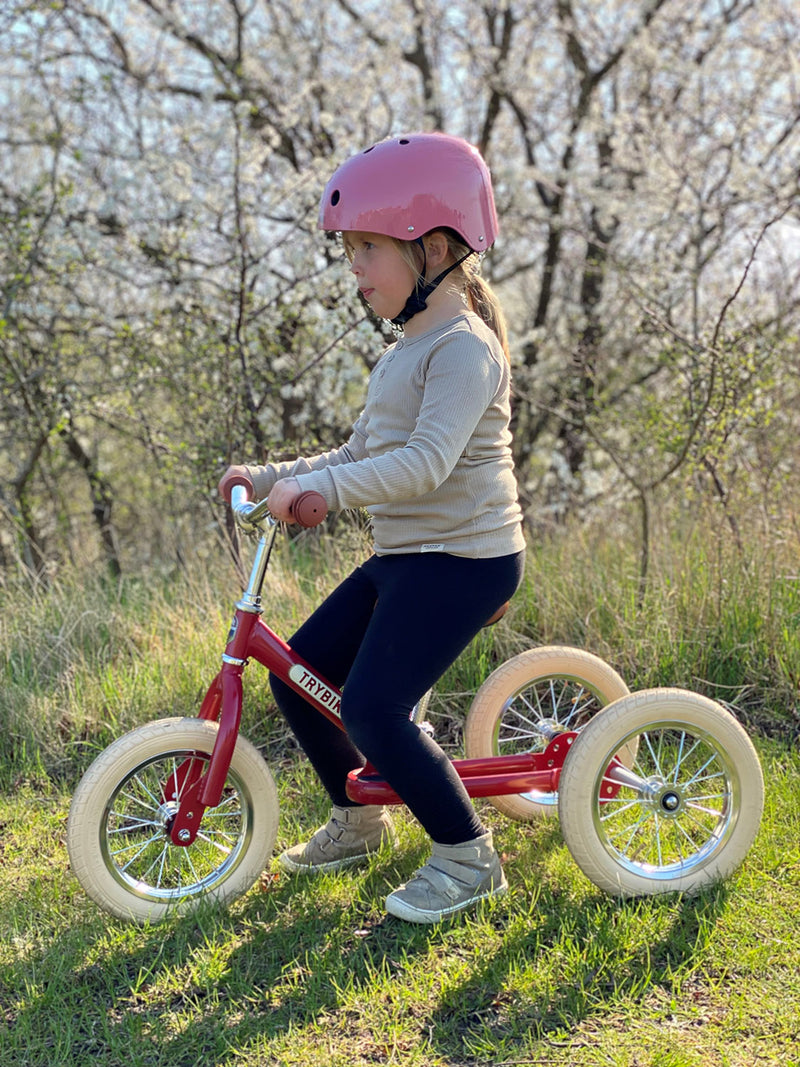Trybike løbecykel med 3 hjul - Rød - Fra 2 år.