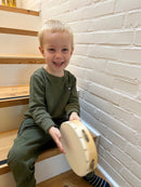 Tamburin i træ / Håndtromme med skind - GOKI