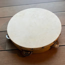 Tamburin i træ / Håndtromme med skind - GOKI