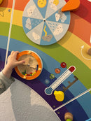 Aktivitetstavle Regnbue - Fra 18 mdr.