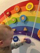 Aktivitetstavle Regnbue - Fra 18 mdr.