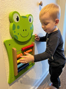 Aktivitetstavle i træ - Frø - Fra 18 mdr.