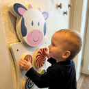 Aktivitetstavle i træ - Ko - Fra 18 mdr.