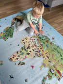 Achoka - Legetæppe - Verden - 140 x 200 cm