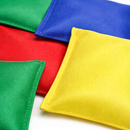 Ærteposer - Nylon - 4 stk. i flotte farver