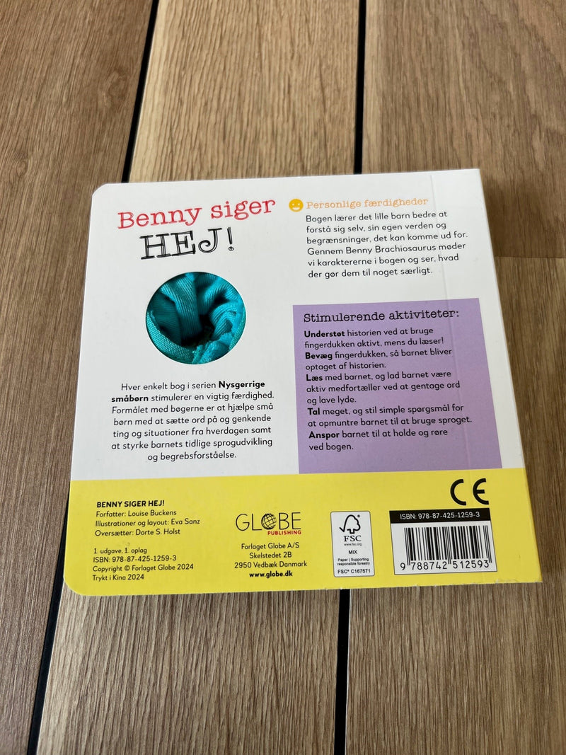 Benny siger hej! - Fingerdukkebog