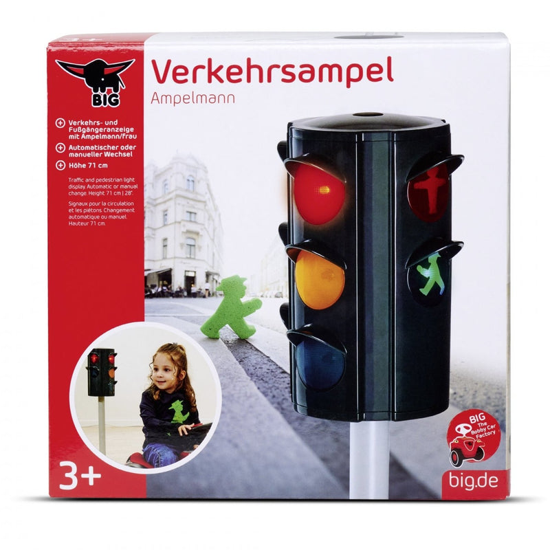 Trafiklys i plast m. LED lys - H: 71 cm - BIG