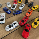 Legetøjsbiler - 24 stk blandede biler - 7 cm