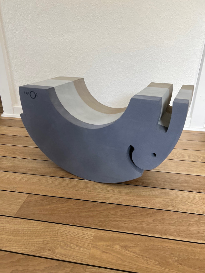 bObles - Elefant tumlemøbel - Stor - Blå