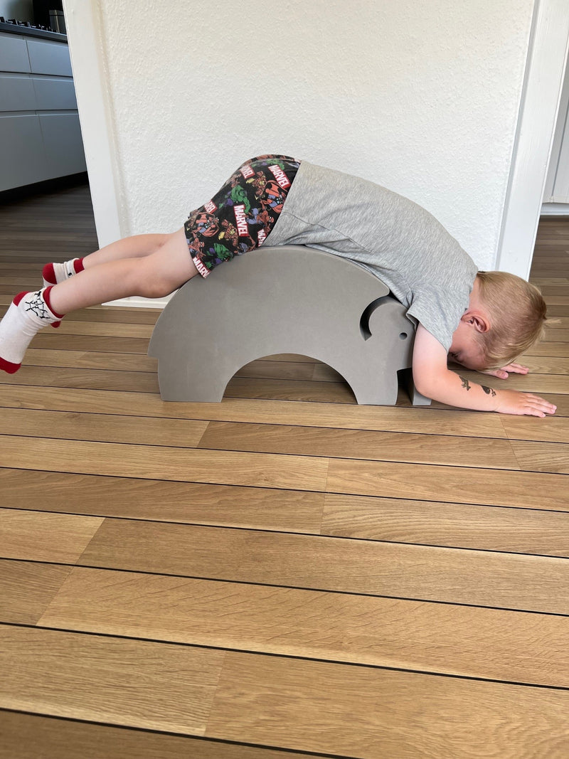 bObles - Elefant tumlemøbel - Stor - Blå