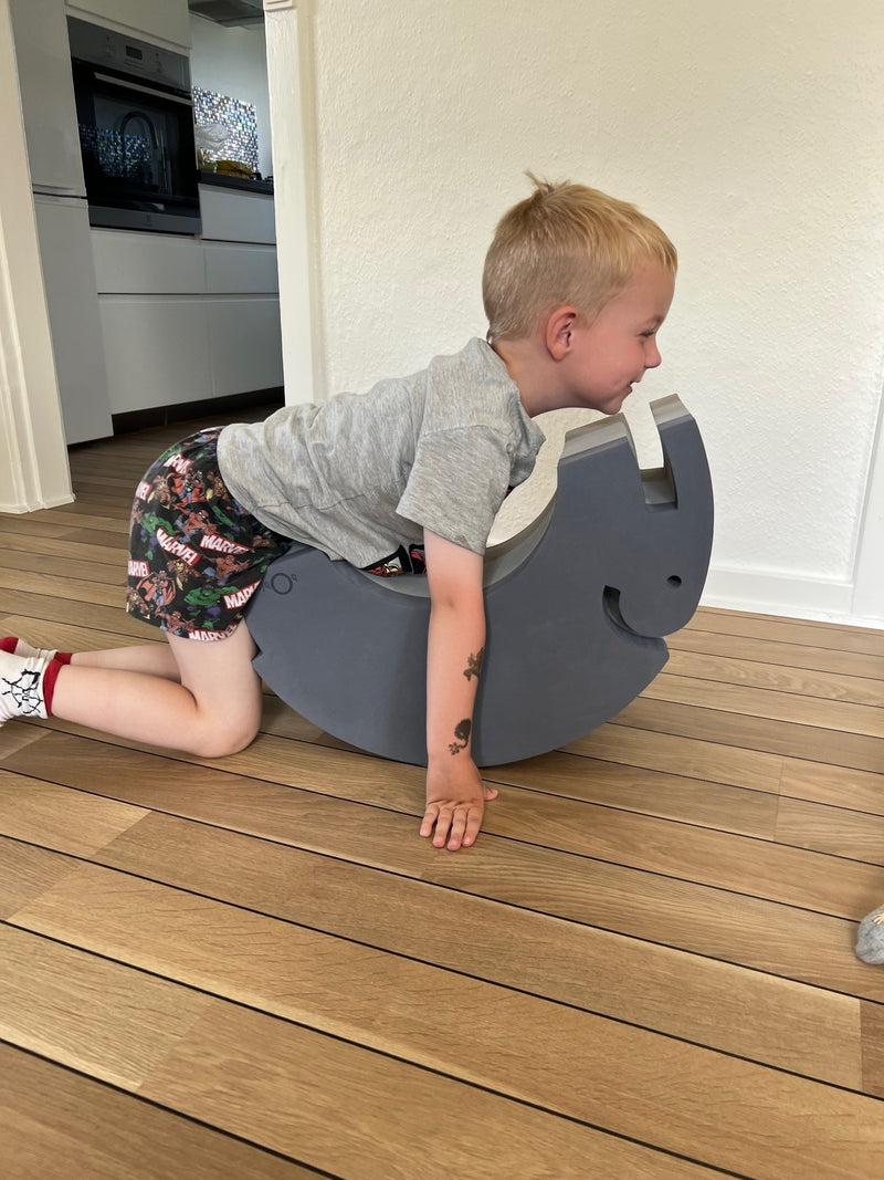 bObles - Elefant tumlemøbel - Stor - Blå