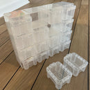 Hama Opbevaringsboks Til Perler - Stor - 16 rum