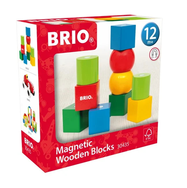 BRIO 30435 - Magnetiske træklodser - 10 stk