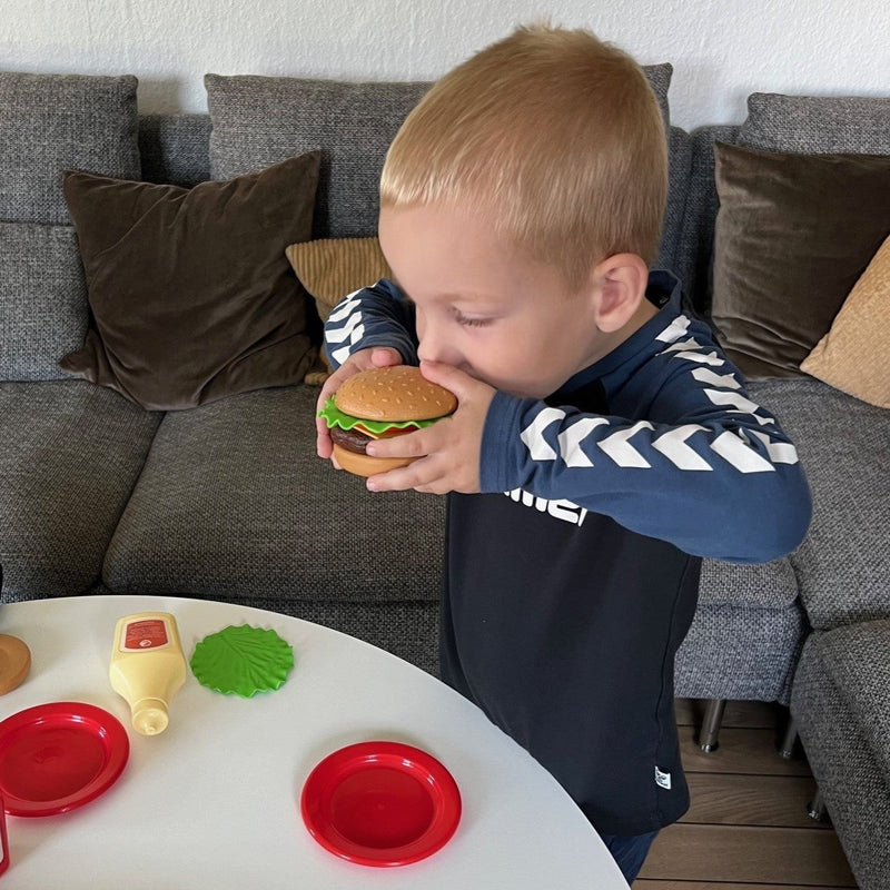 My Little BBQ Burger legemad fra Dantoy - 17 dele.