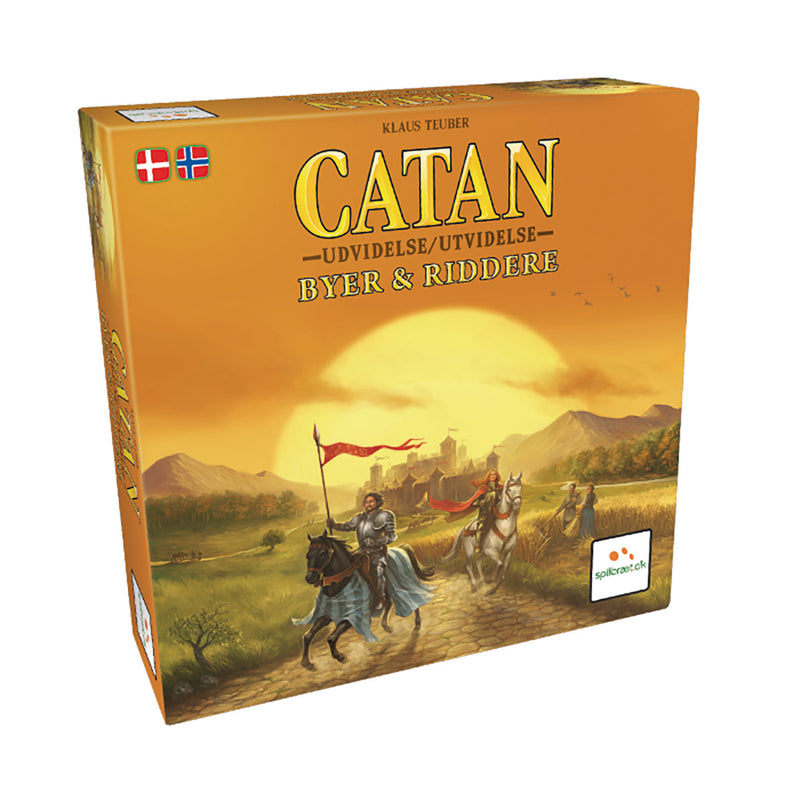Catan Udvidelse - Byer & Riddere - Fra 10 år