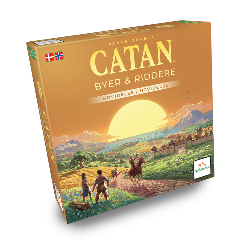 Catan Udvidelse - Byer & Riddere - Fra 10 år