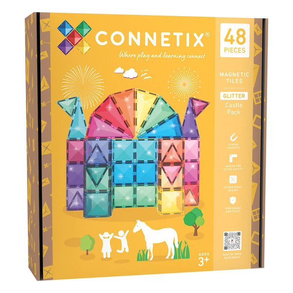 Connetix - Eventyrslot Glitter 48 dele