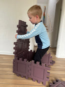 Byggeplader fra dantoy 12 stk  - Genbrugsfarve