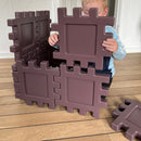 Byggeplader fra dantoy 12 stk  - Genbrugsfarve