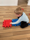 Dantoy Byggeplader - 24 stk. - Rød