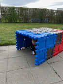 Byggeplader fra dantoy 12 stk  - Genbrugsfarve