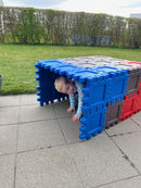 Byggeplader fra dantoy 12 stk  - Genbrugsfarve