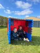 Byggeplader fra dantoy 12 stk  - Genbrugsfarve