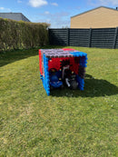 Dantoy Byggeplader - 12 stk. - Blå