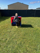 Byggeplader fra dantoy 12 stk  - Genbrugsfarve