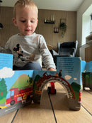 Den lille travle Brandbil - Interaktiv børnebog