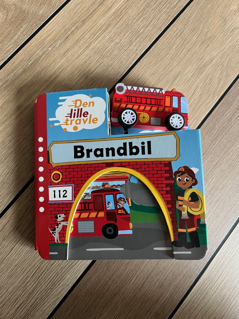 Den lille travle Brandbil - Interaktiv børnebog